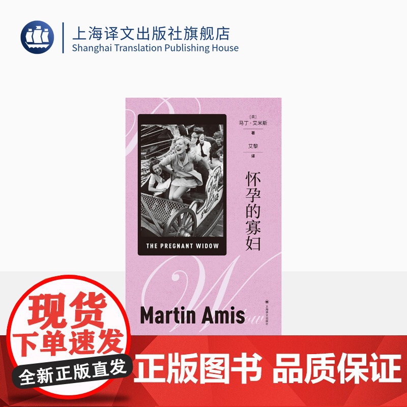 怀孕的寡妇 [英]马丁·艾米斯 著 艾黎 译 长篇小说 英国现代小说 上海译文出版社 正版高清大图