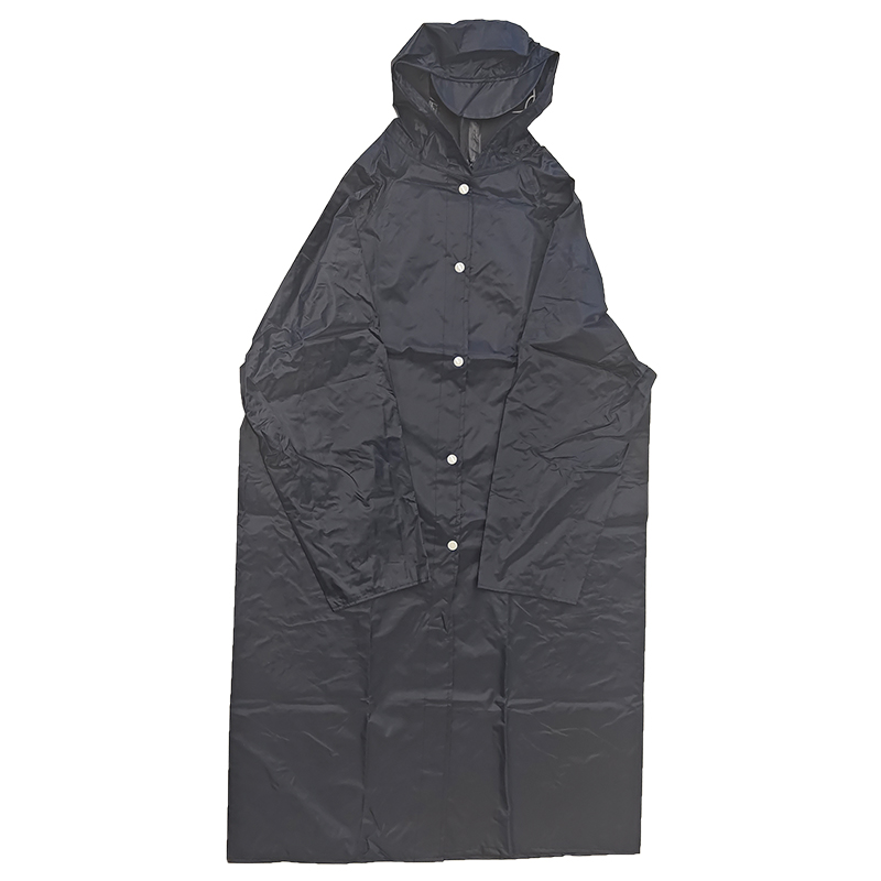 BW 藏青长身雨衣+BWFYGZF001+方便穿脱+高效防雨