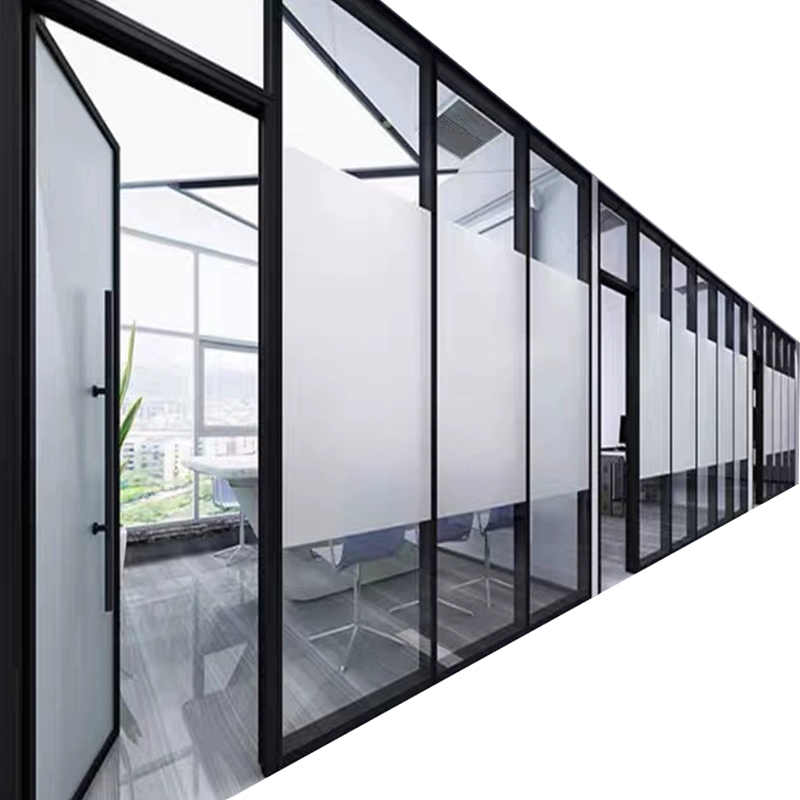 晋寻铝合金玻璃隔断JX-01平方米高清大图
