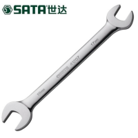 世达(STAT)双头呆开口扳手工具全抛光双开口扳手 12x14MM 41205