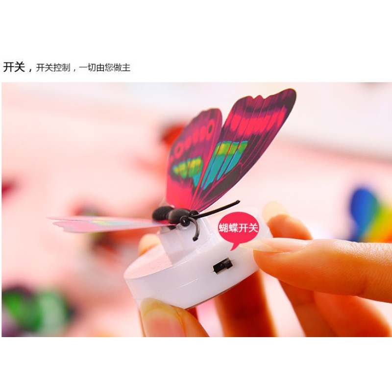 墙上装饰品自粘墙纸冰箱贴纸创意夜光3d仿真蝴蝶宿舍寝室墙壁贴画多彩蝴蝶25只实惠装中