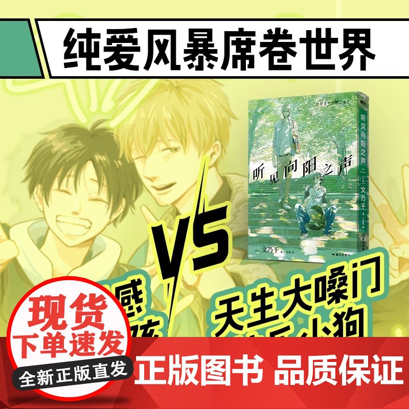 听见向阳之声 漫画 文乃千 中文版 日漫言情小说实体书日本青春文学向阳之处必有声磨铁图书籍正版高清大图