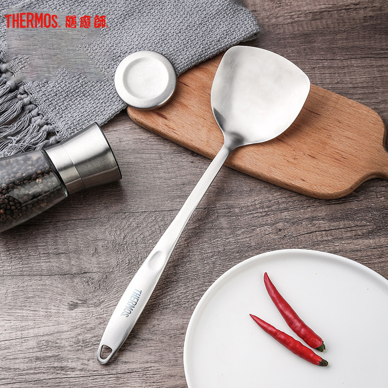 膳魔師(THERMOS)膳魔师铲类锅铲CHEF-11系列304不锈钢耐高温易清洗拉丝工艺家用/通用