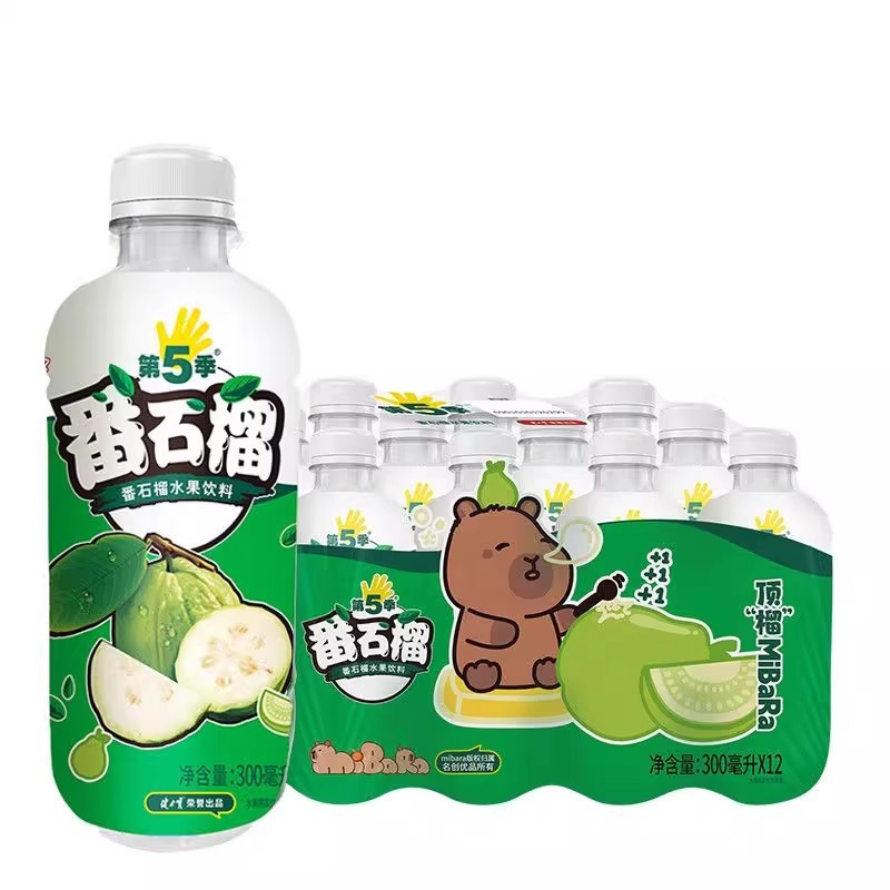 健力宝 第五季果汁[番石榴味]300ml*12瓶