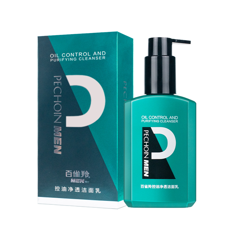 百雀羚男士控油净透洁面乳150ml