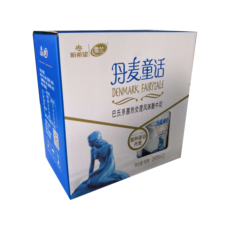 新希望(雪兰)利乐钻丹麦童话风味酸乳200克*12盒