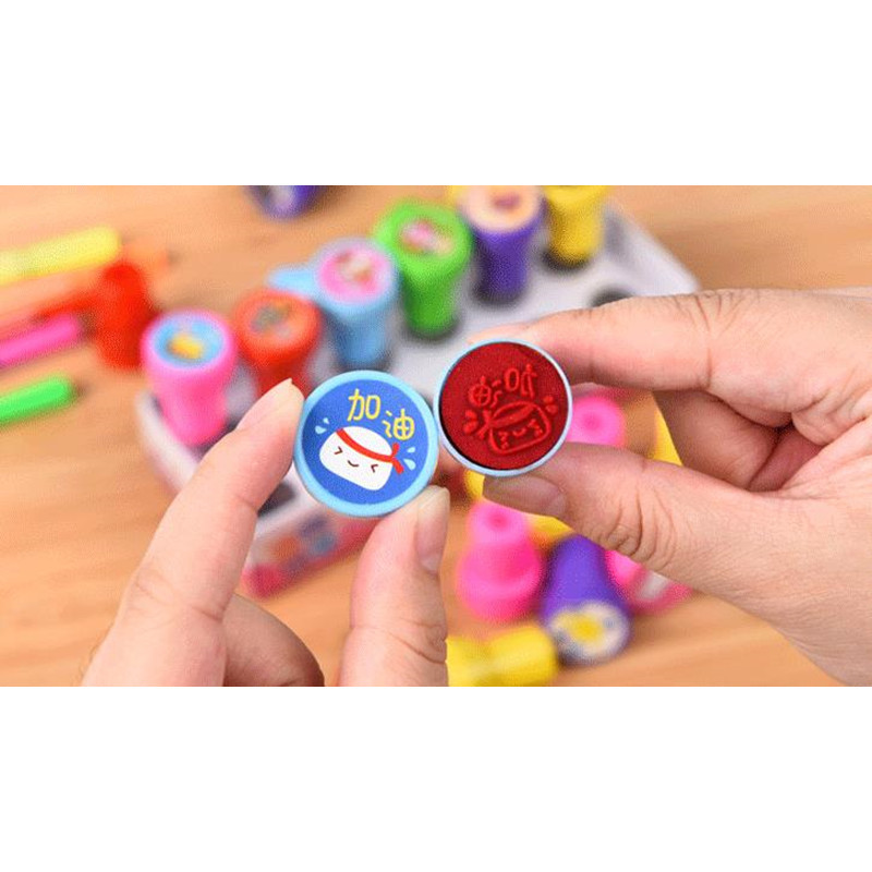 金铭洋goldenmingyangyc儿童印章幼儿园玩具卡通印章视频