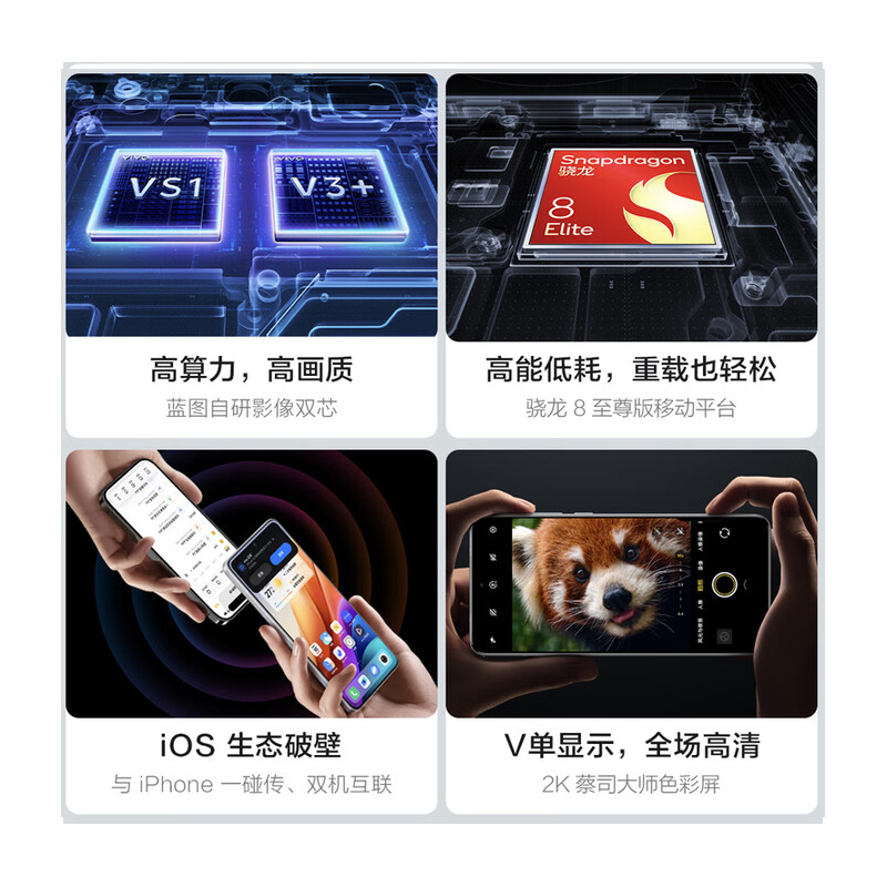 vivo X200 Ultra 黑Ka 16GB+512GB 6000mAh电池 骁龙8至尊版移动平台 蓝图自研影像双芯 AI 5G手机高清大图