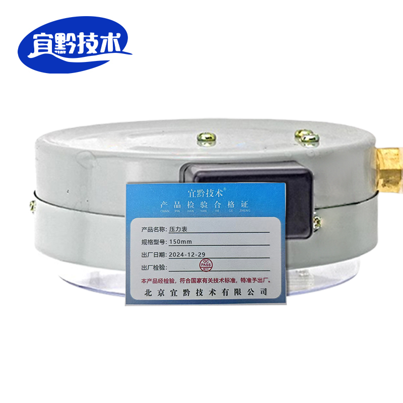 宜黔技术 压力表 150mm/ 块