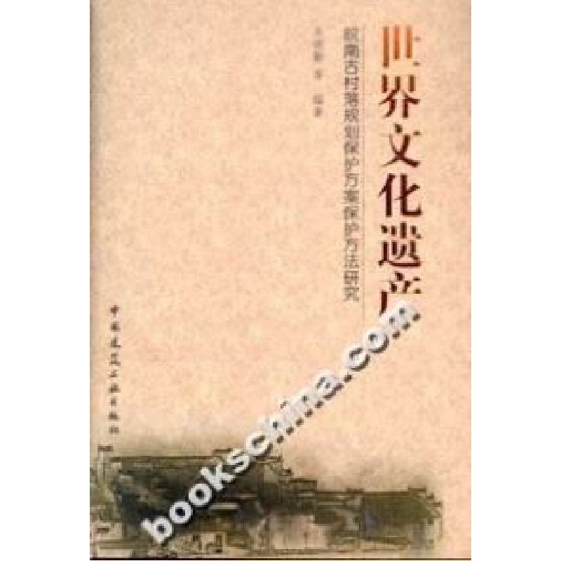 正版新书]世界文化遗产:皖南古村落规划保护方案保护方法研究吴高清大图