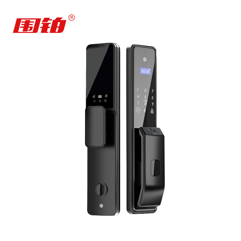 围铂 智能锁 WB-EL586T1 把高清大图