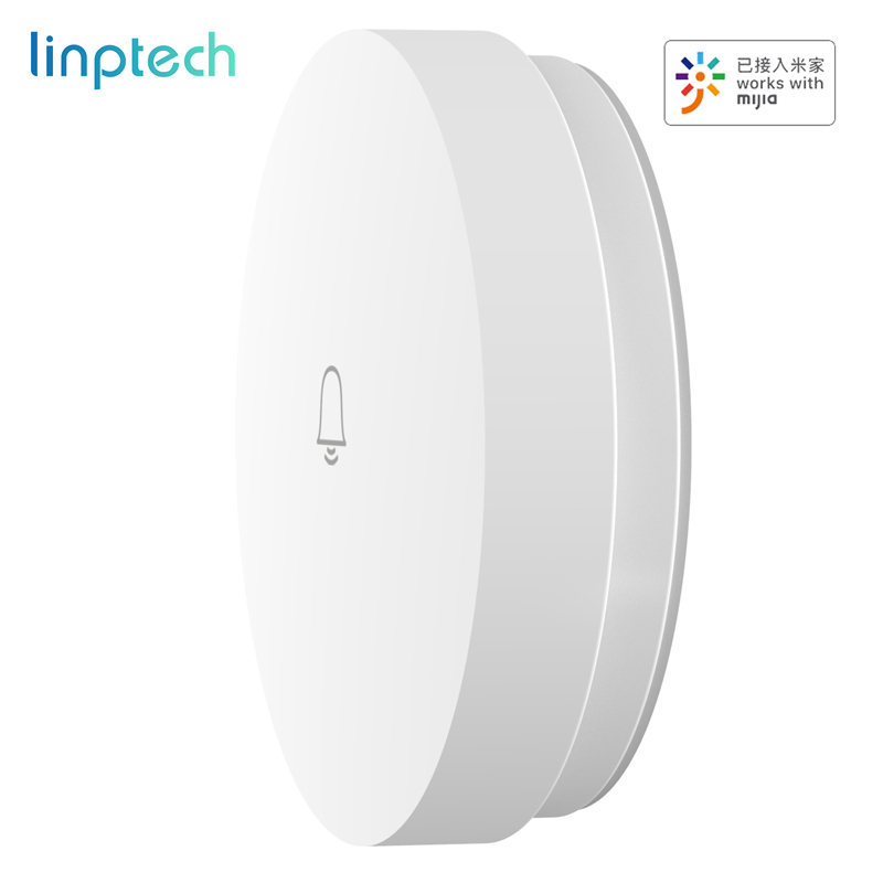 领普科技(linptech) 小米有品同款门铃不用电池无线远距离穿墙遥控防水智能无线门铃 门铃发射器(需搭配接收器使用)