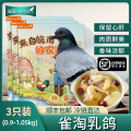 【苏鲜生推荐】雀淘 新鲜现杀乳鸽3只装 300-350g/只 原粮鸽子肉土鸽子肉鸽煲汤滋补