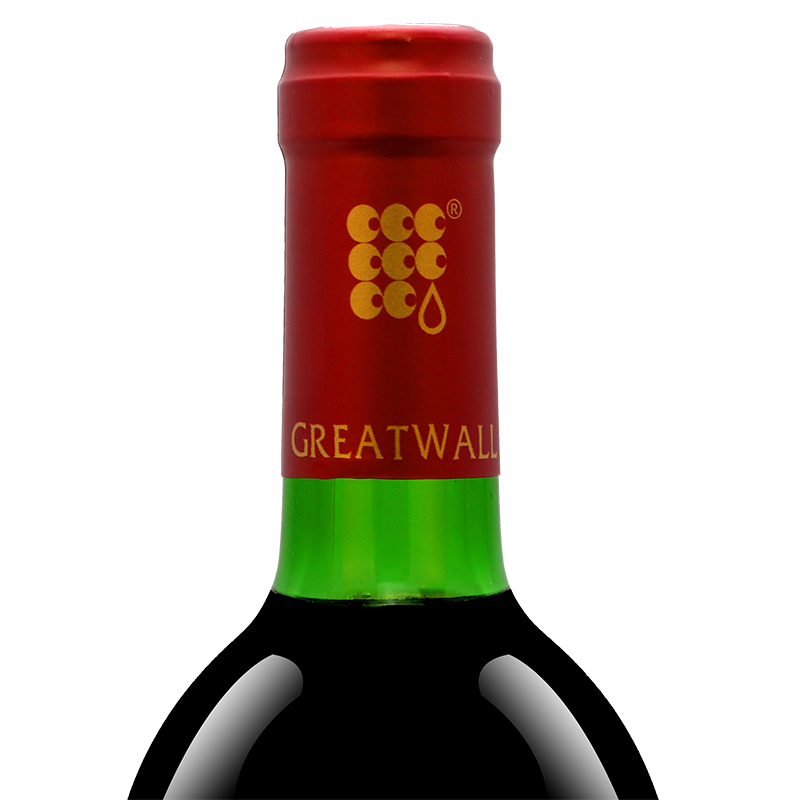 长城(GreatWall)干红葡萄酒 金装宝石解百纳750ml*6瓶中粮红酒整箱装