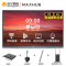MAXHUB视频会议大屏解决方案 会议平板86英寸5件套装SC86CD+i5PC模块+无线传屏器+智能书写笔+移动支架