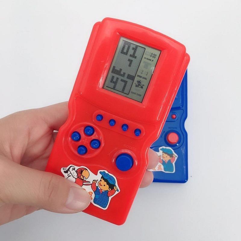 经典俄罗斯方块游戏机儿童益智玩具8090怀旧玩具黑白机地摊热卖品一台