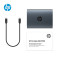 惠普(HP)1TB 移动固态硬盘P900(PSSD)USB3.2Gen2 ssd 2000MB/s Type-C接口