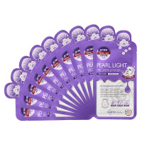 Mediheal 美迪惠尔 珍珠蛋白滋养 面膜 10片/盒 净白提亮 可莱丝面膜