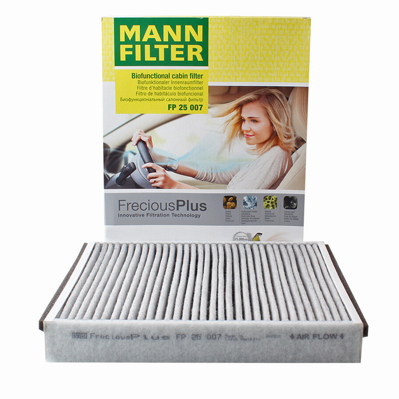 曼牌(MANN)多效空调滤FP25007适配福睿斯/12-15款福克斯/翼虎/福克斯ST/RS/MKC/沃尔沃V40高清大图