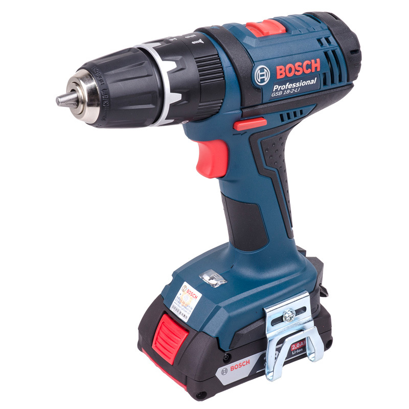 博世boschgsb182li锂电充电式冲击钻两电一充