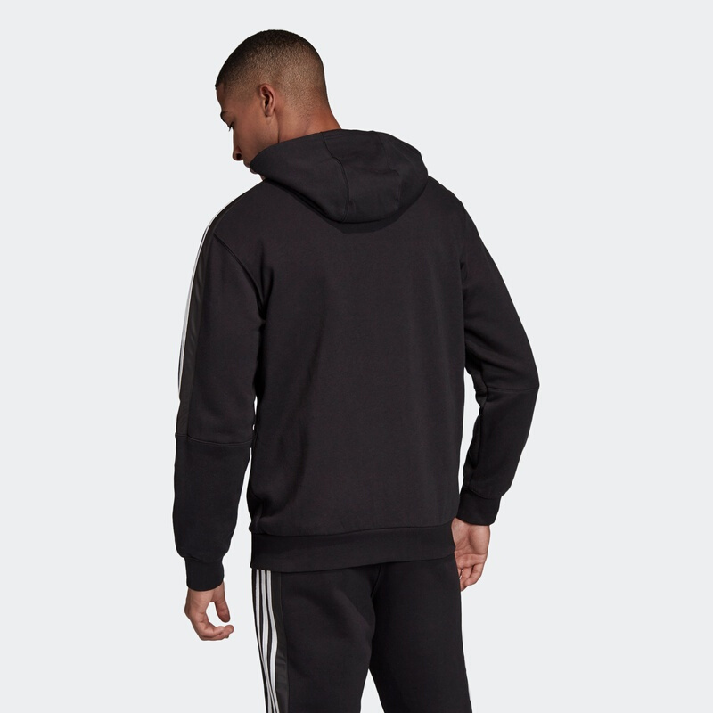 阿迪达斯 adidas 三叶草 OUTLINE FZH FLC男装连帽外套ED4693
