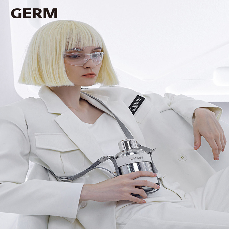 格沵 米奇系列成人智能保温杯GPS-2130VP-MK 银色高清大图