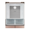 美的(Midea) BCD-460WGPM 节能变频冰箱 新风冷水润无霜铂金净味温湿精控十字 玫瑰金 单位:台