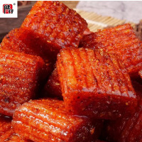 苏宁宜品 健仔素笨牛肉麻辣小零食152克*4袋