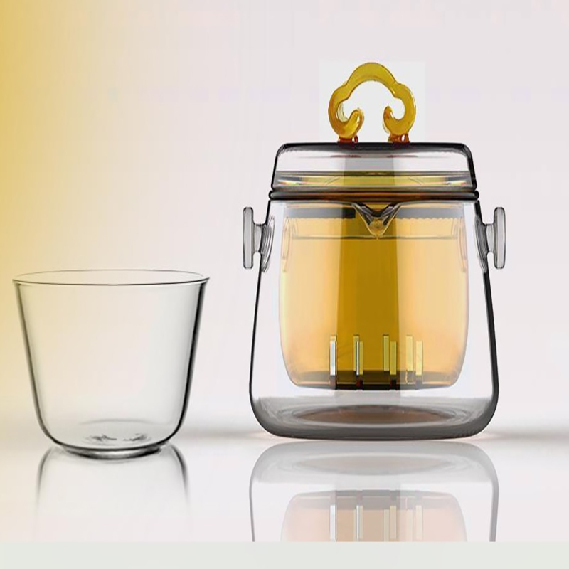 东客集(DongKeJi) 称心如意琉璃香插茶具高清大图