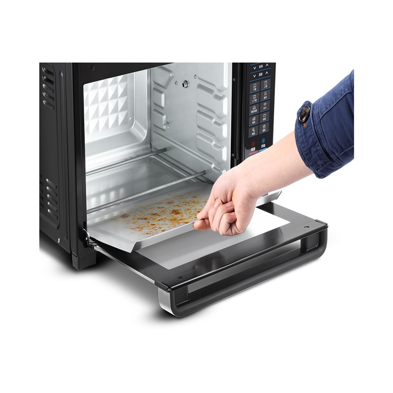 美的(Midea)T7-L325D全自动烘焙智能家用多功能电烤箱 带旋转烤叉