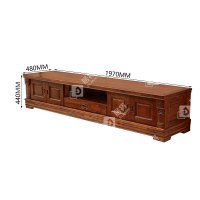 居将 JJ4031113 新中式实木电视柜