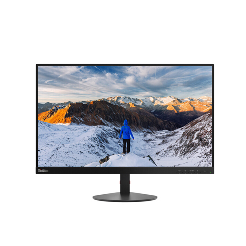 联想S24e 23.8英寸商用办公电脑显示器 低蓝光不闪屏 (HDMI VGA接口)