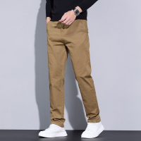 老爷车(LAOYECHE)男士休闲裤冬季厚款商务修身直筒男款裤子棉弹力男裤