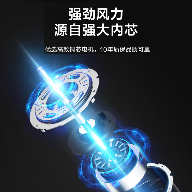 美的(Midea) 遥控摇头立式落地扇FSA35UHB(定频机械7叶)
