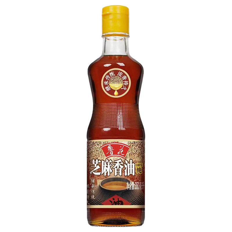 鲁花（芝麻香油350ml）高清大图