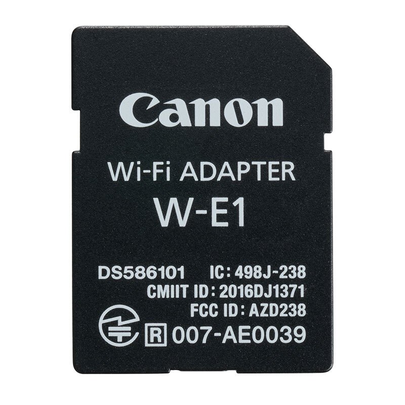 佳能(Canon) Wi-Fi适配器 W-E1 单反WIFI套件 适用于佳能EOS 5DS / 5DS R / 7DII