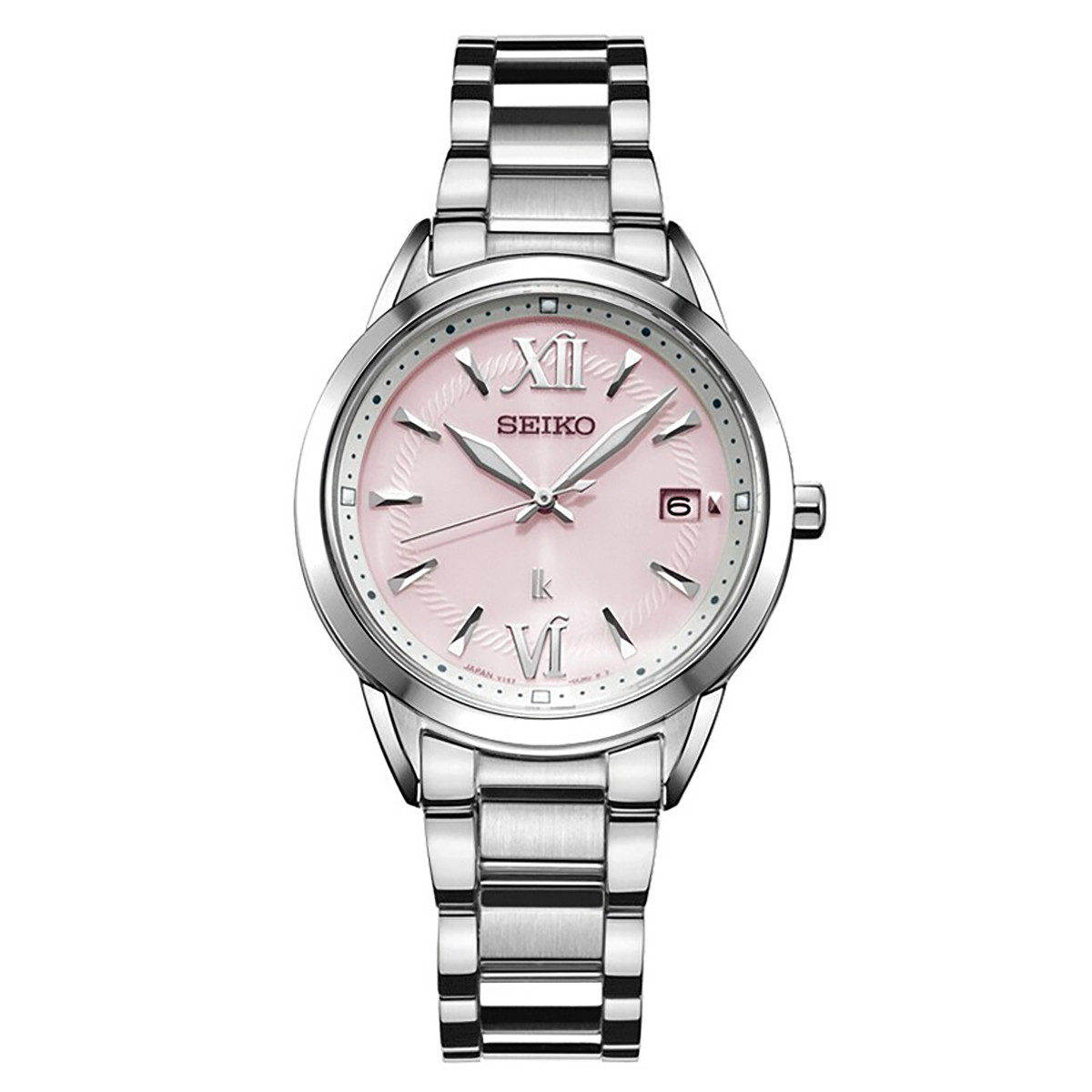 SEIKO精工LUKIA系列防水太阳电能女士腕表SUT389J1高清大图