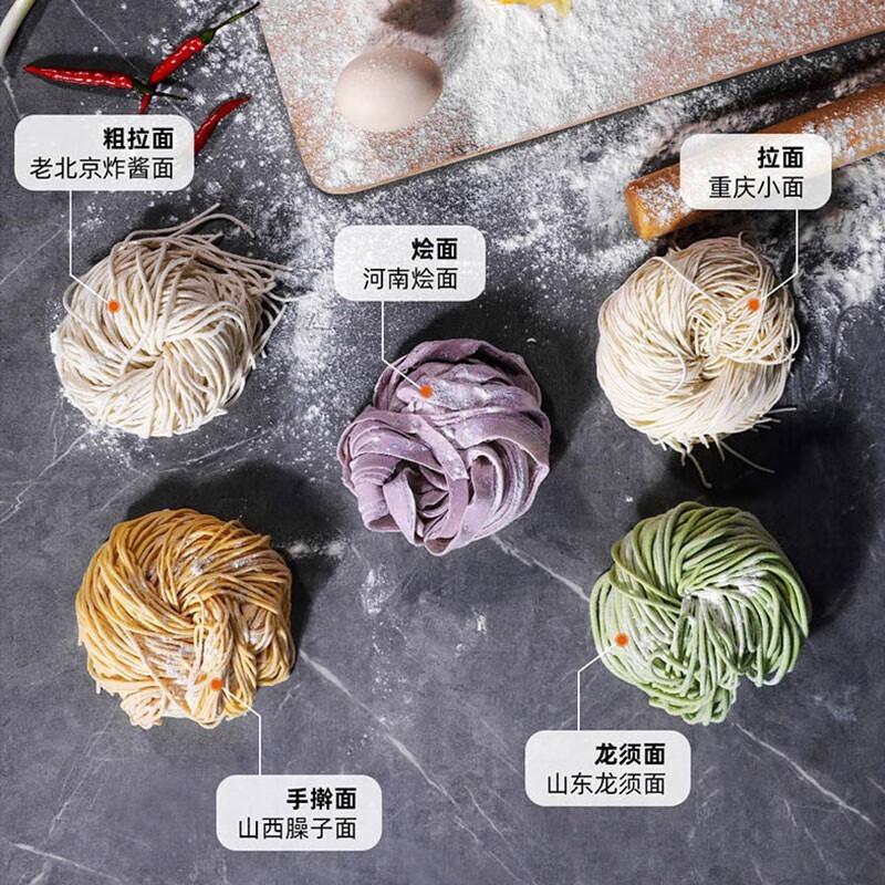 九阳(Joyoung)家用全自动面条机大容量和面机压面机可拆卸易清洗擀面机垂直出面 智能自动加水揉面M4-L85高清大图