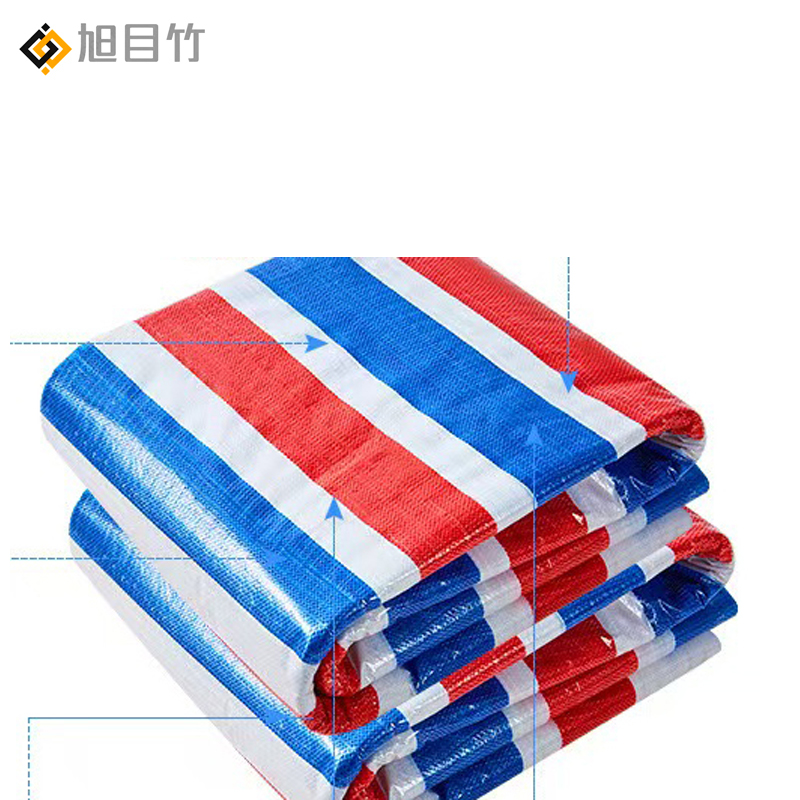 旭目竹 加密彩条布 1米*1米 平方米高清大图