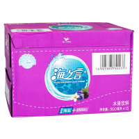 统一海之言蓝莓黑加仑饮料500ml*15瓶/箱