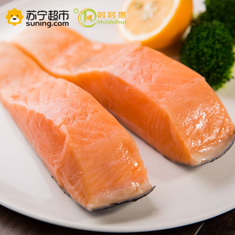 时时惠 三文鱼段500g/包(125gx4段)高清大图