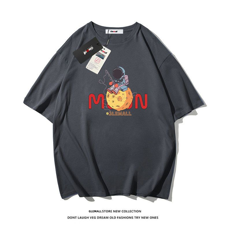 森马集团旗下GLEMALL短袖t恤男士夏季潮纯棉百搭休闲体恤打底衫