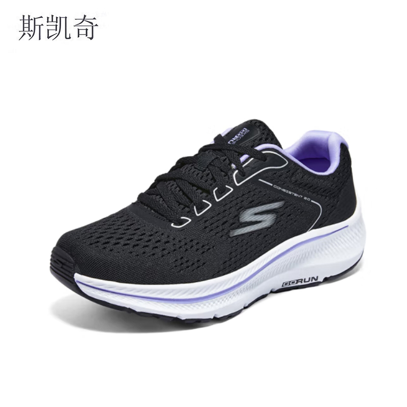 斯凯奇 女子跑步运动鞋 128607/BKLV-6 双