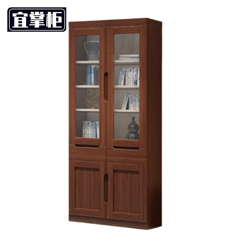 宜掌 柜 落地书柜高清大图