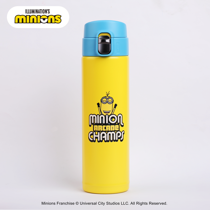 MINIONS小黄人大眼萌系列-电玩冠军系列-冠军保温杯CBH010281 450ml