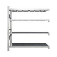 臻远ZY-BXGHJ-43不锈钢货架304材质四层仓储货架500kg副架 默认颜色