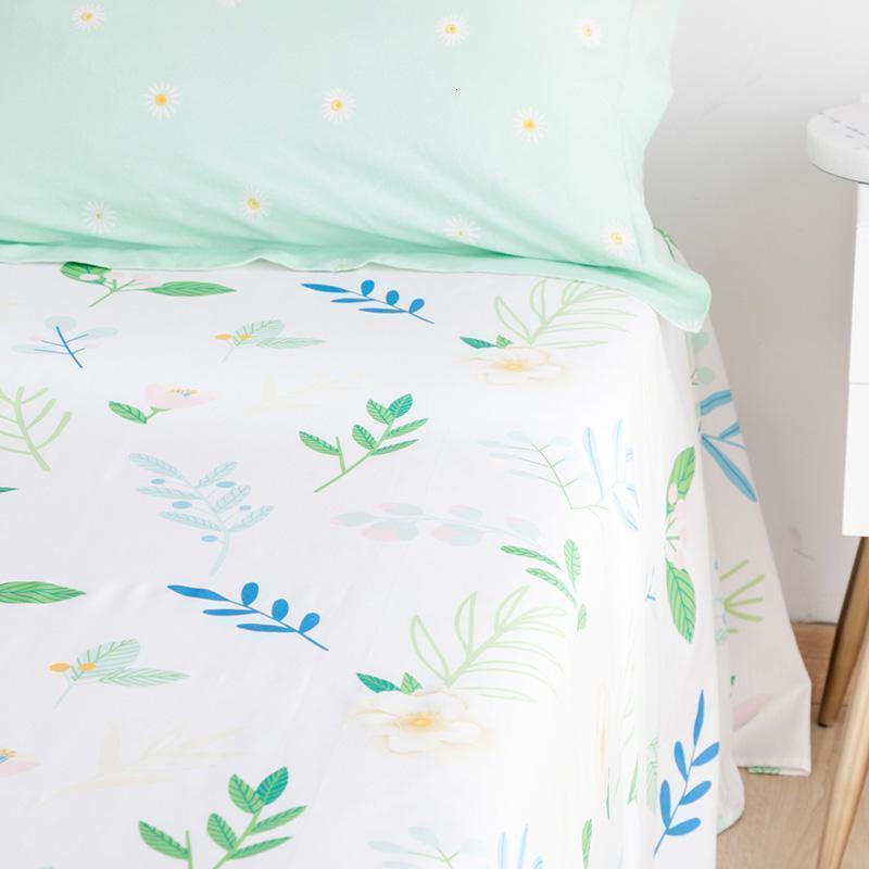 美帮汇家纺单/双人全棉床单学生宿舍单件全棉1.5/1.8米花愿 花愿 1.5米床220cm*230cm