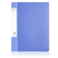 得力(deli) 5364 插袋文件夹 A4 ,蓝色 (个)