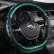 3D防滑方向盘套男通用汽车平底D型专用把套创意大众朗逸捷达Polo