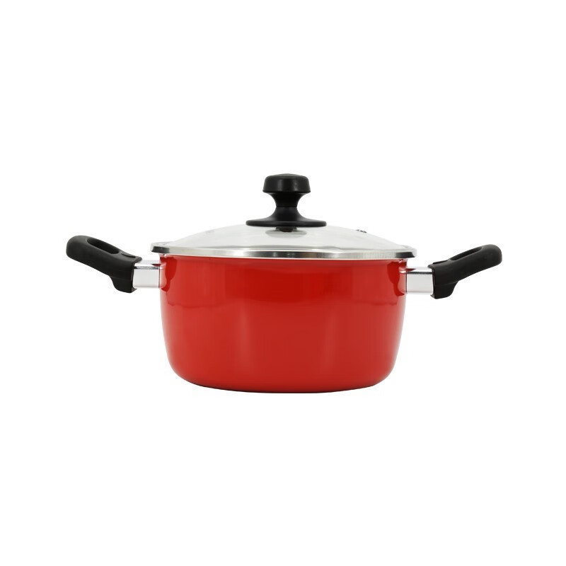 苏泊尔(SUPOR)中国红锅具套装不粘煎锅28cm汤锅20cm奶锅16cm锅具三件套VTP1605T高清大图